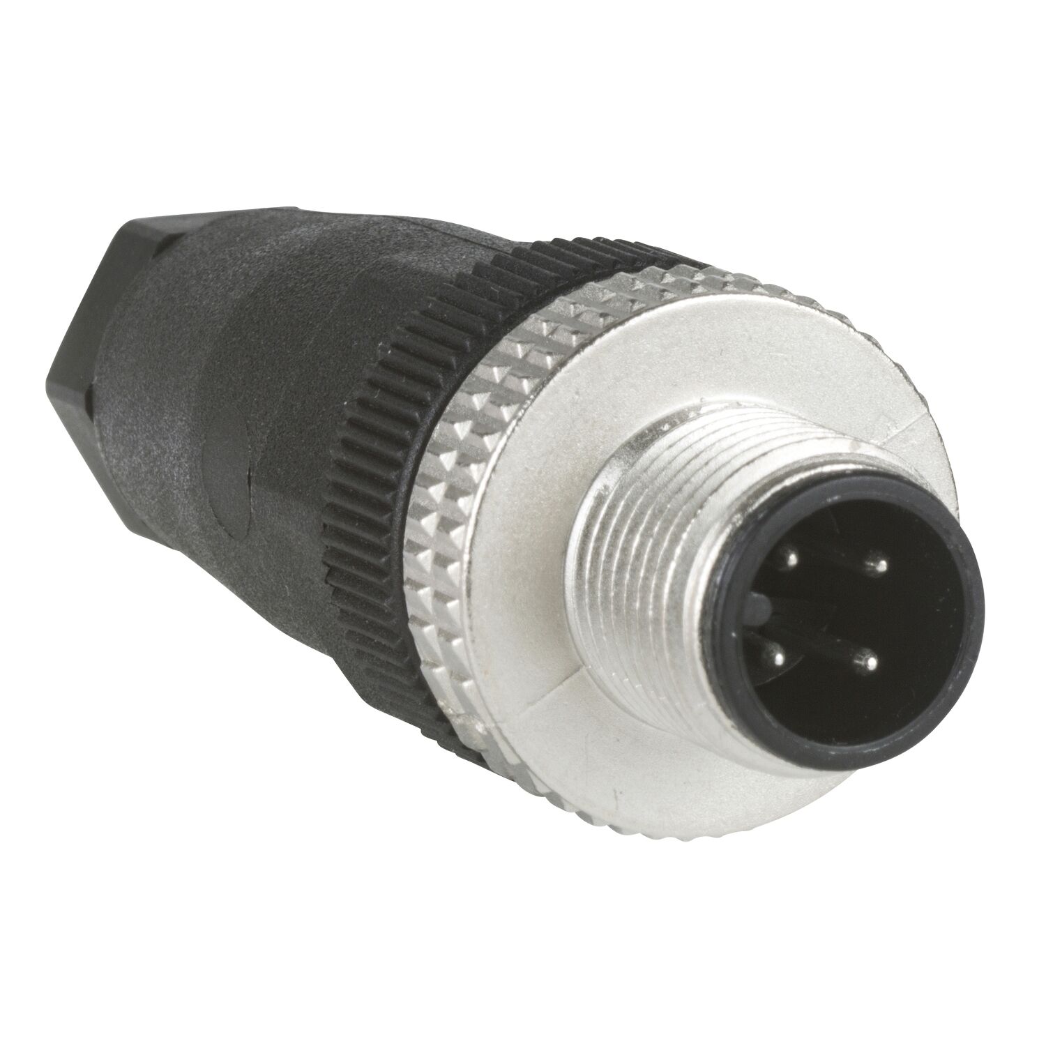 Telemecanique Sensors XZCC12MDM40B Kablolu Konnektör Erkek M12 4Pim Düz