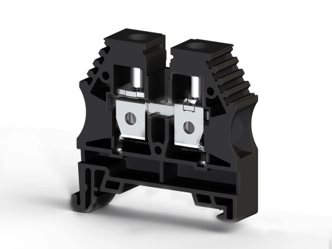 Klemsan 304155-AVK 10 Siyah Klemens