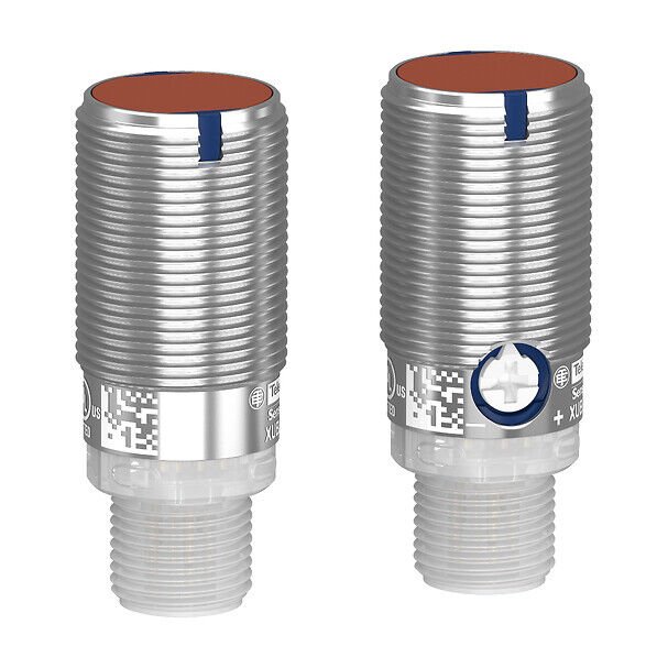 Telemecanique Sensors XUB2BPYNM12 Fotoelektrik sensörler XU, Fotoelektrik sensör, Silindirik, Metal, Geçiş ışınlı, Sistem, Smax 30m, IO-Link, Konnektör M12