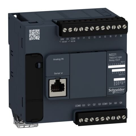 Schneider Electric TM221C16R Kontrolör M221-16 Gç Rölesi