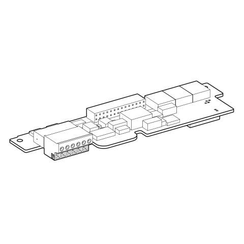 Schneider Electric VW3A3407 İtme-Çekme Çıkışlarla Enkoder Arayüz Kartı - 24 V Dc