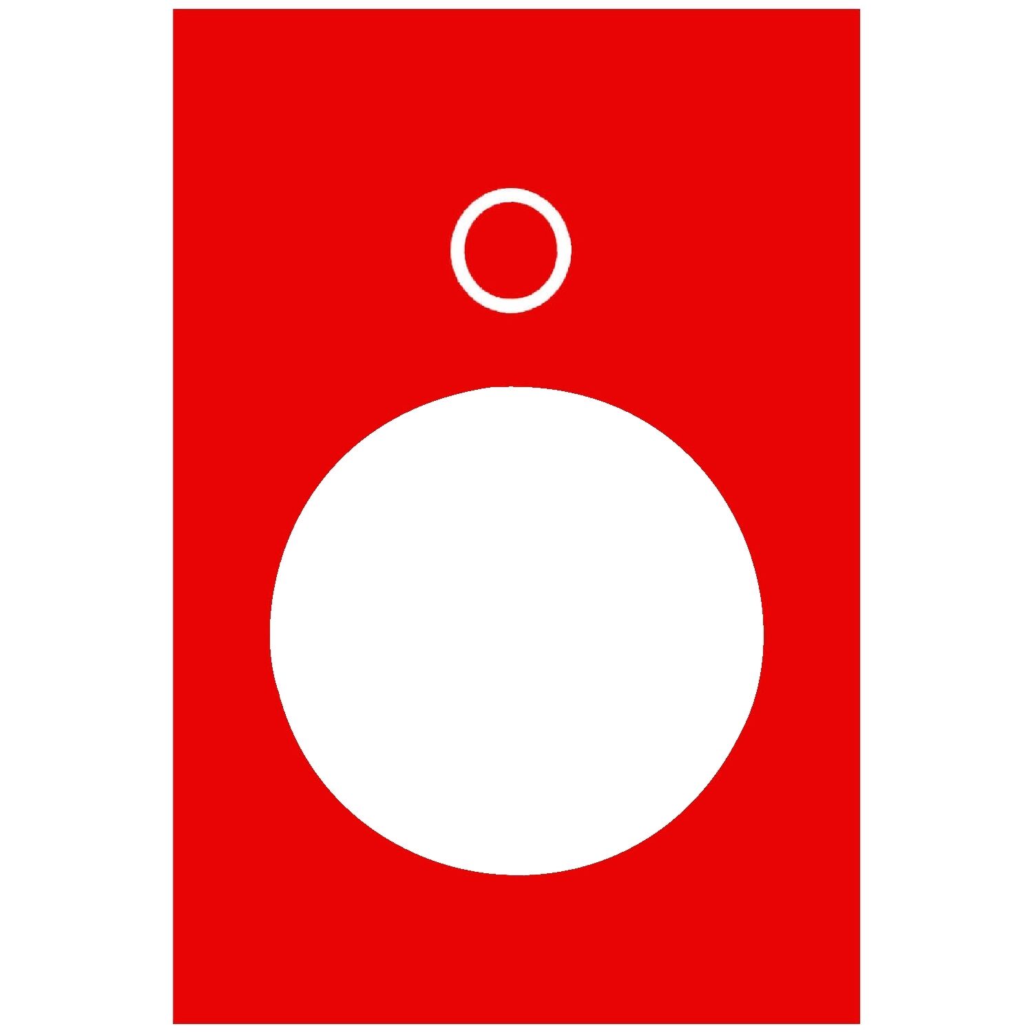 Schneider Electric ZB2BY2931 Yazı - 30 X 40 Mm - Kırmızı - 0