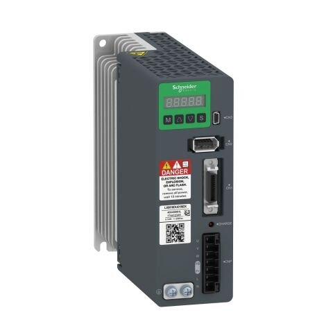 Schneider Electric LXM16DU04M2X ServoDrive Lexium16D PT 1~220Vac 0.4kW - TeSys F Kontaktör Bobini 415-440VAC