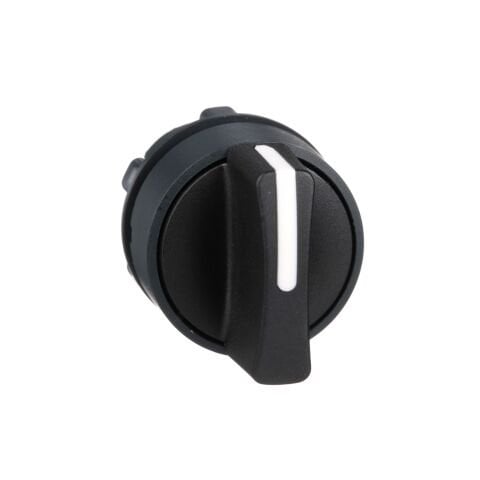 Schneider Electric ZB5AD3 Siyah Mandal Buton Başlığı Ø22 3 Konumlu Sabit