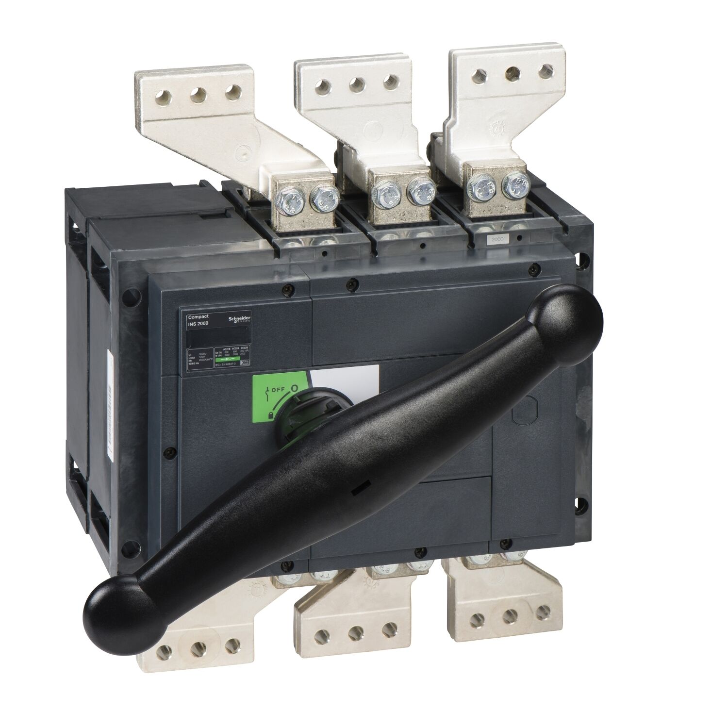 Schneider Electric 31338 Yük Ayırıcı Compact Ins2000 - 2000 A - 3 Kutuplu