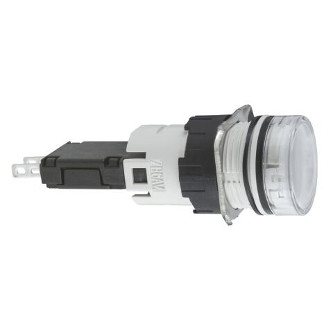 Schneider Electric XB6AV1BB 12...24V Entegre Led'Li Beyaz Eksiksiz Pilot Işığı Ø16