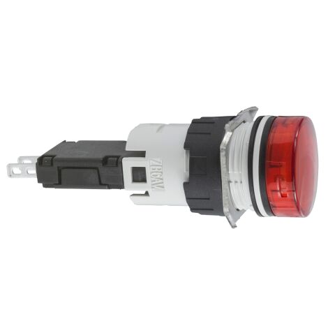 Schneider Electric XB6AV4BB 12...24V Entegre Led'Li Kırmızı Eksiksiz Pilot Işığı Ø16
