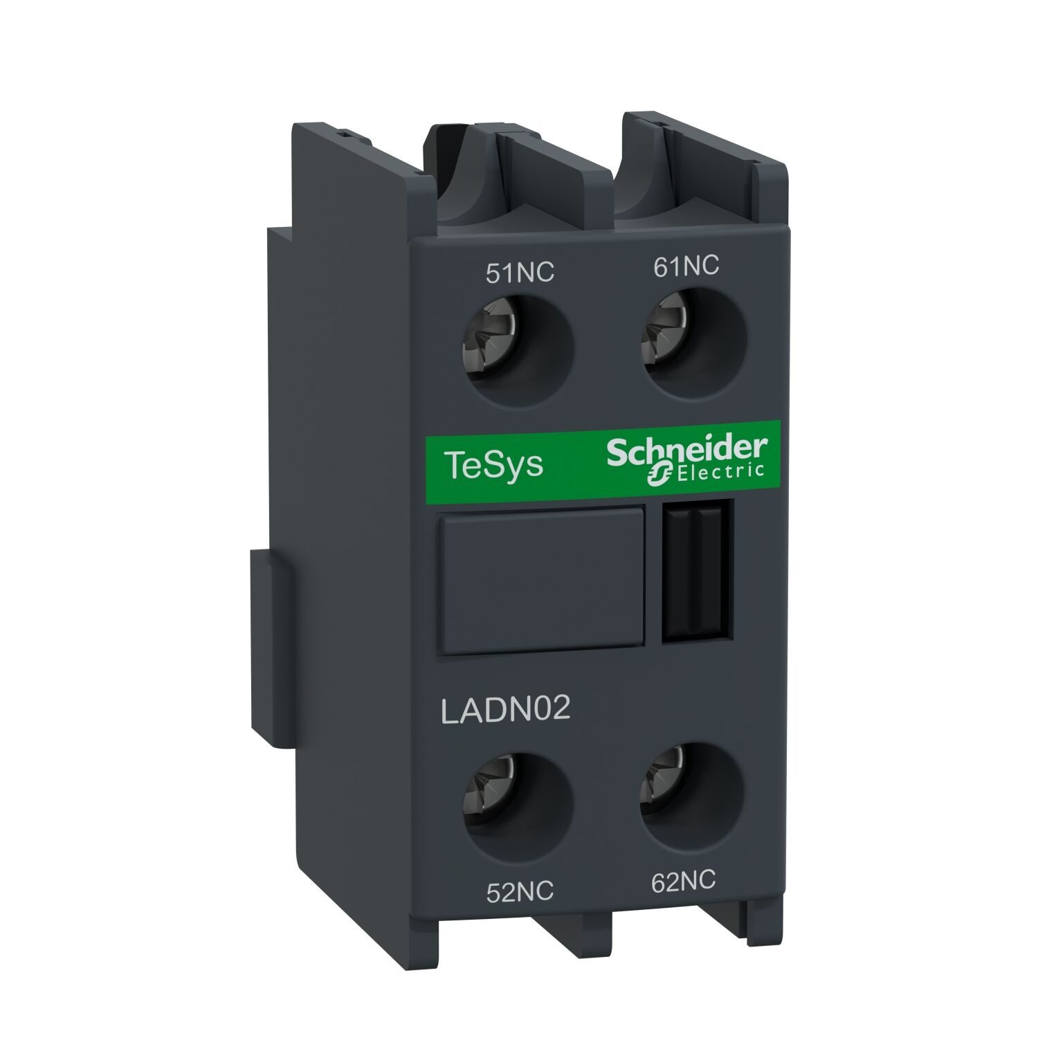 Schneider Electric LADN02 Tesys D - Yardımcı Kontak Bloğu - 2 Nk - Vida Kelepçesi Terminalleri