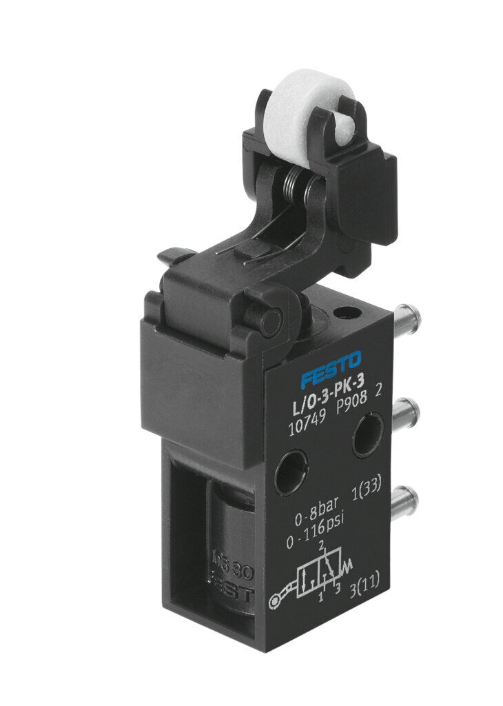 Festo 10749 L/O-3-PK-3 Mafsallı makara valfi