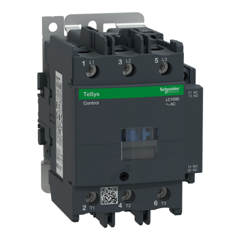Schneider LC1D95E7 48VAC 95A 45KW 3P TeSys D Kontaktör