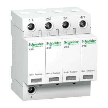 Schneider Electric A9L40401 İprd40R Modüler Parafudr - 4P - 350V - Uzaktan Aktarımlı