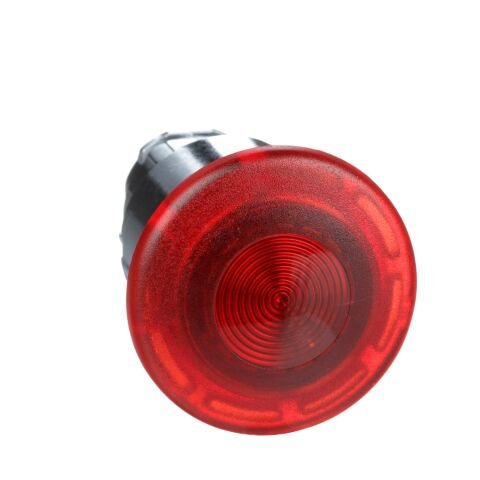 Schneider Electric ZB4BW643 Entegre Led İçin Kırmızı Ø40 Acil Kapatma Düğm Başlığı Ø22 Mandallama İtme-Çekme