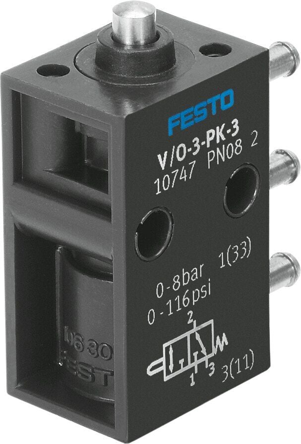 Festo 10747 V/O-3-PK-3 Pim aktuatörlü valf