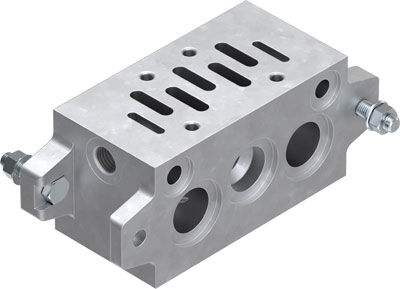 Festo 10173 Nav-1/4-1C-Iso Manifold Sub-Base