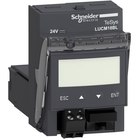 Schneider Electric LUCM18BL Tesys U Çok Fonks Kontrol 1P/3P  4.5-18A 24Vdc Class 5-30