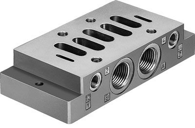 Festo 10336 NAS-1/2-3A-ISO Tekli bağlantı plakası