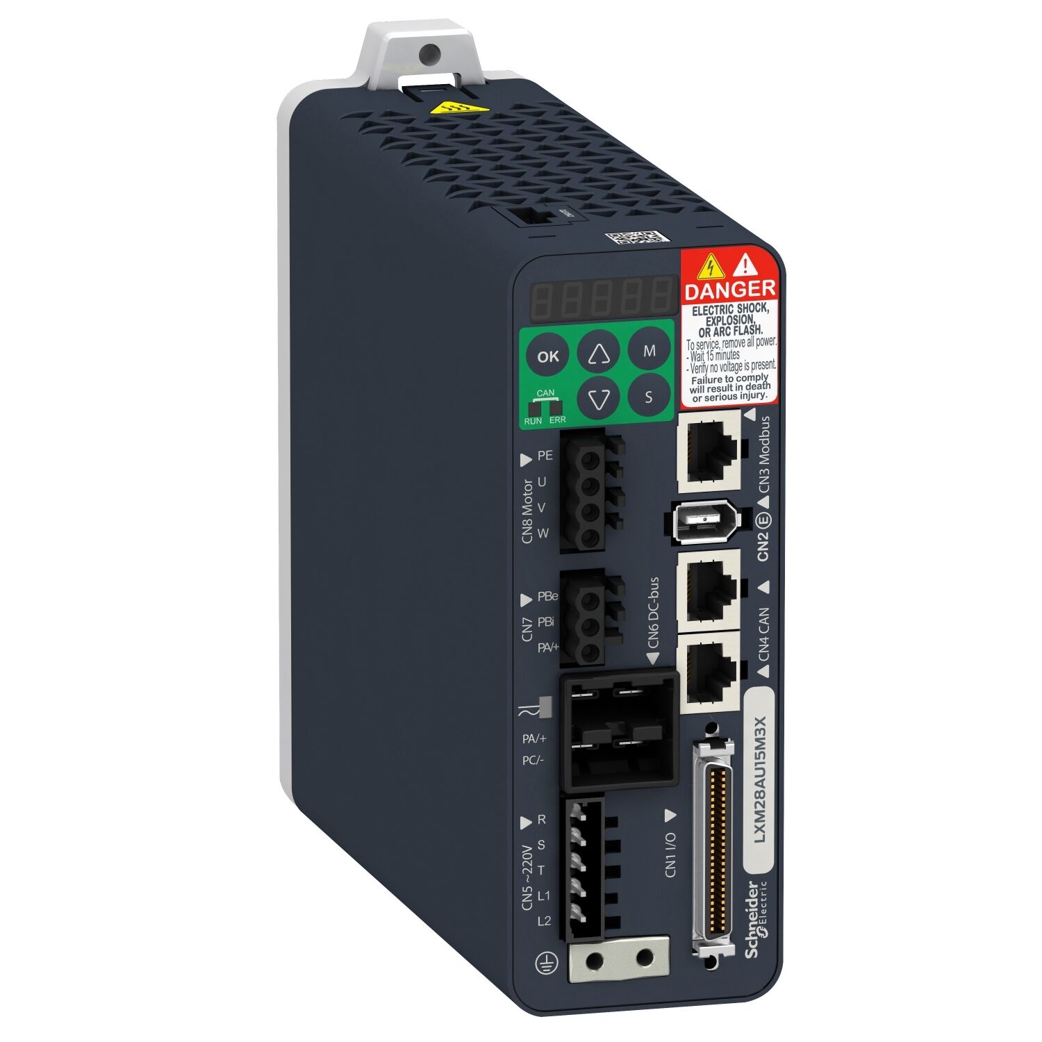 Schneider LXM28AU10M3X 1 kW Mono-Tri Faz Servo Sürücü