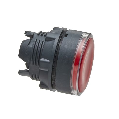 Schneider Electric ZB5AW343 Entegre Led İçin Kırmızı Sıva Altı Işıklı Basmalı Düğme Başlığı Ø22 Yaylı Dönüş