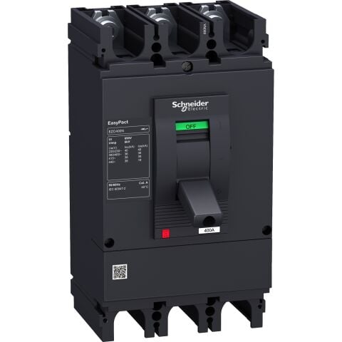 Schneider Electric EZC630H3500N Ezc Devre Kesici 3P 50 Ka 220/240 V500A Mccb