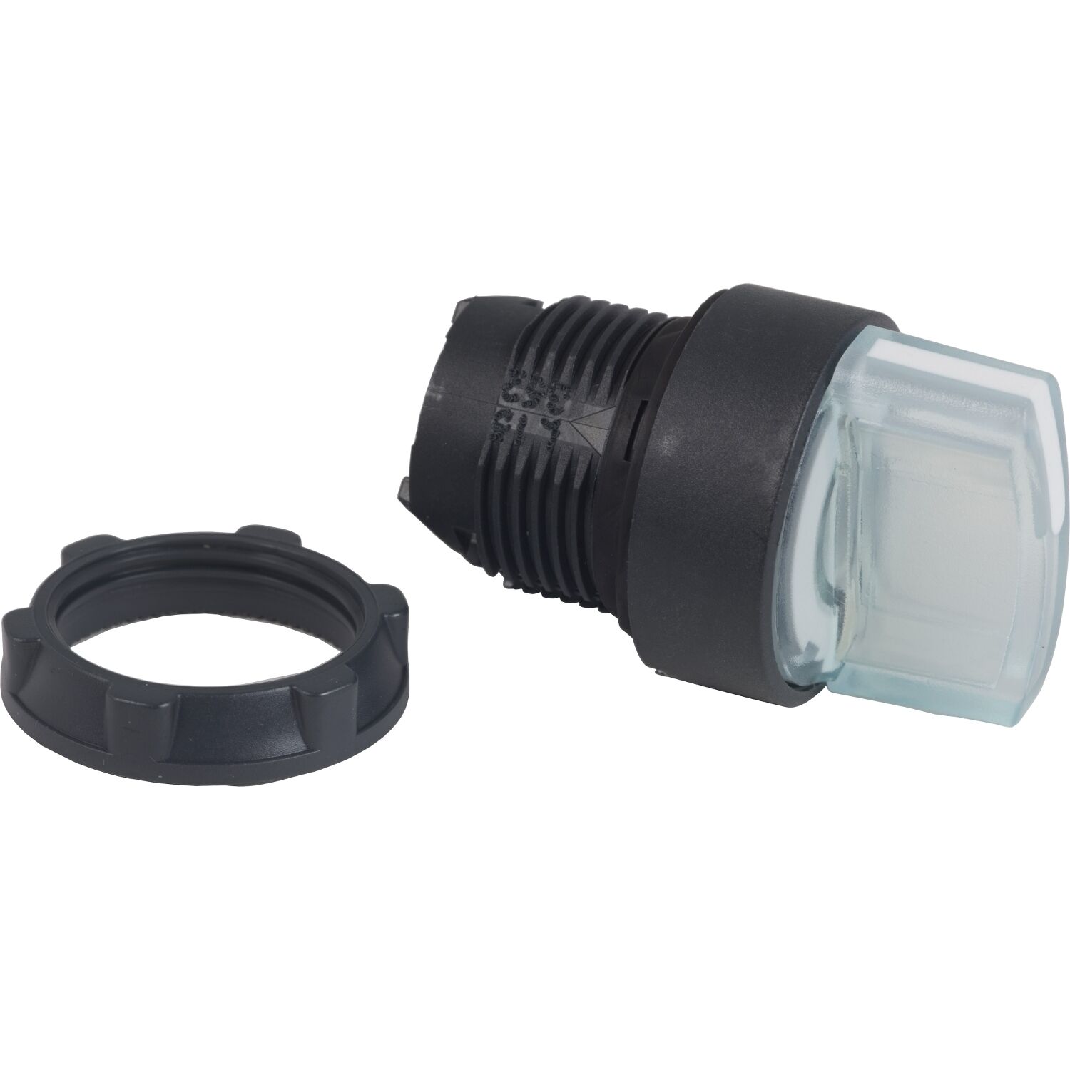 Schneider Electric ZB5AK1213 Beyaz Işıklı Mandal Buton Başlığı Ø22 2 Konumlu Sabit