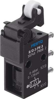 Festo 10748 R/O-3-Pk-3 Roller Lever Valve