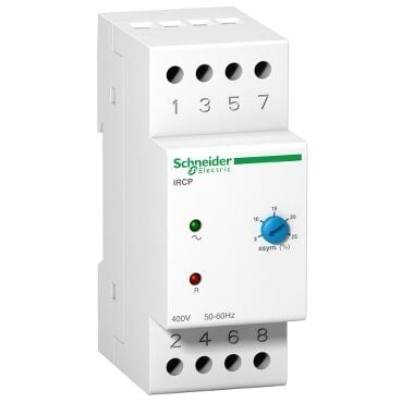 Schneider Electric A9E21180 Phase Control Relay Ircp 8A 2P Uc 400 - İıl  Trifaze Gerilim Varlığı (230..400 V Ac)Butonlar,Kırmızı