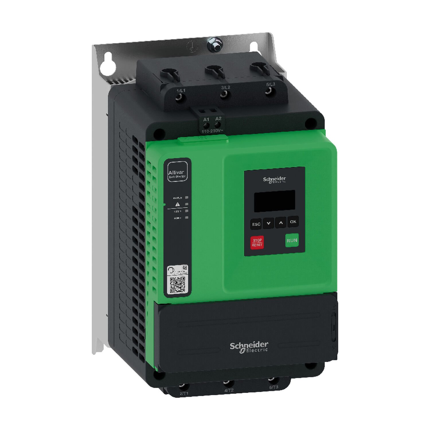 Schneider ATS430D62S6 30kW 62A 208-600VAC KB 110-230VAC Yumuşak Yol Verici