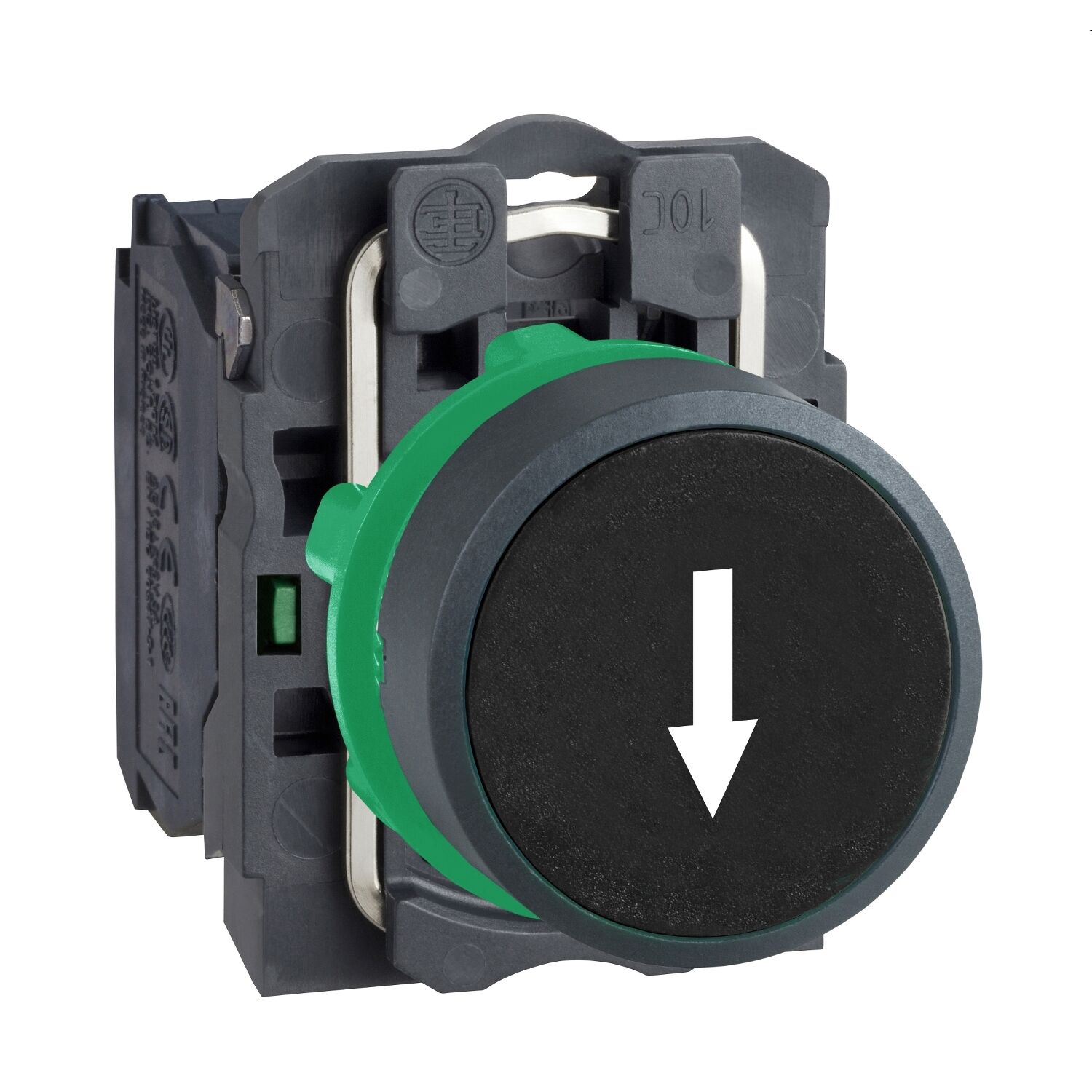 Schneider Electric XB5AA3351 Siyah Sıva Altı Eksiksiz Buton Ø22 Yaylı Dönüş 1Na ''Aşağı Ok''