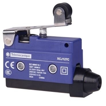 Telemecanique Sensors XCJ127C Limit Anahtarı Kısa Kollu Makaralı