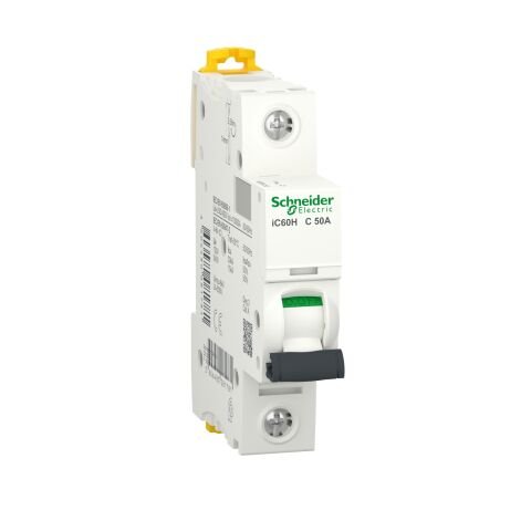 Schneider Electric A9F84150 İc60H - Minyatür Devre Kesici - 1P - 50A - C Eğrisi