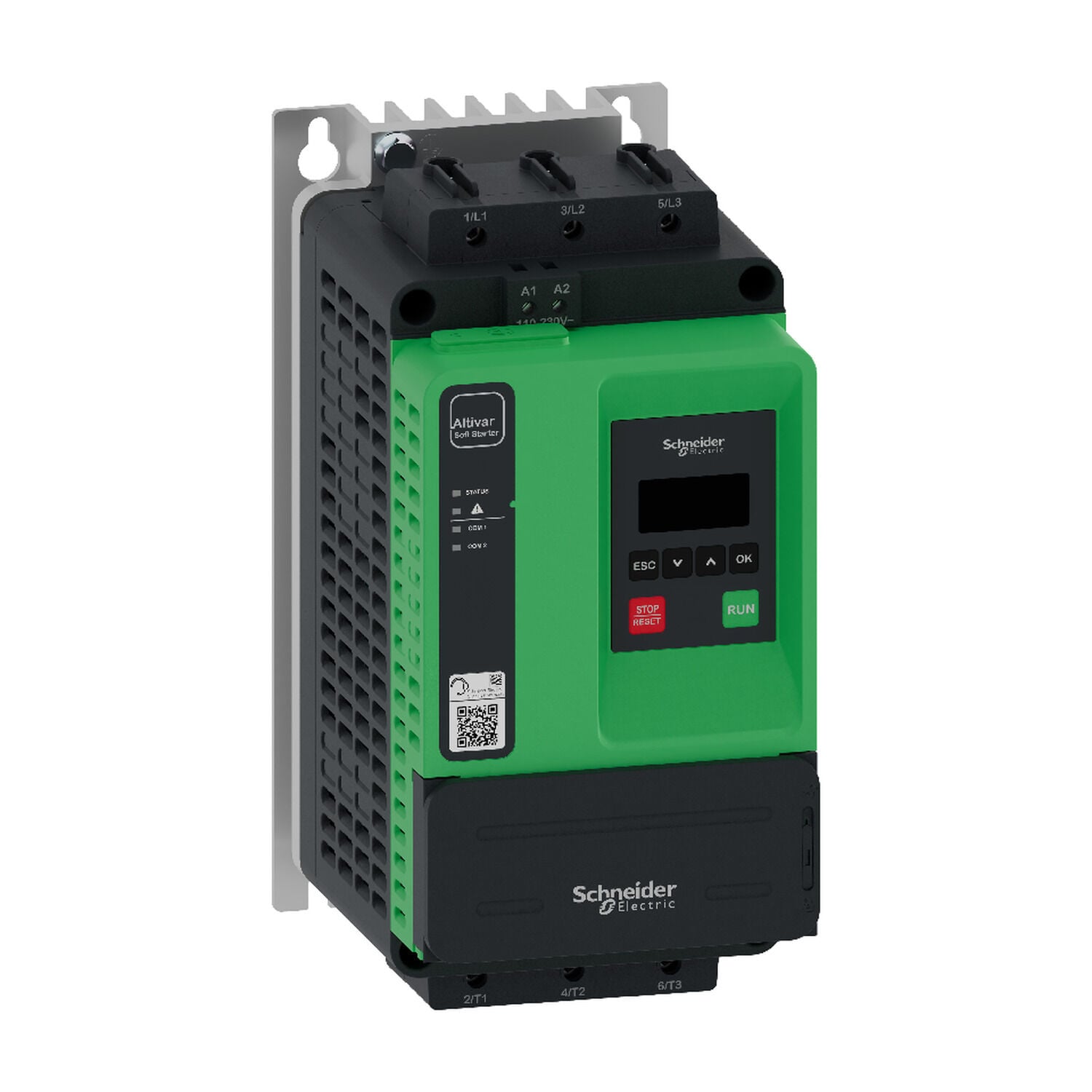 Schneider ATS430D47S6 22kW 47A 208-600VAC KB 110-230VAC Yumuşak Yol Verici
