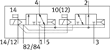 Festo 573412 VUVG-B10-T32H-AZT-F-1T1L Selenoid valf