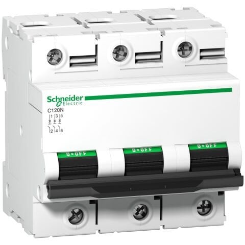 Schneider Electric A9N18349 C120N - Devre Kesici - 3P - 80A - B Eğrisi