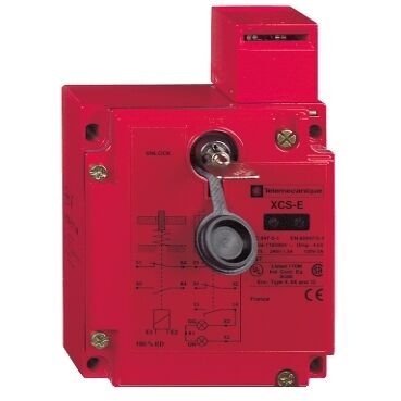 Telemecanique Sensors XCSE5331 Metal Emniyet Şalteri Xcse - 1Nk+2Na- Yavaş Kesen- 2Giriş Tapped Pg 13-110/120V
