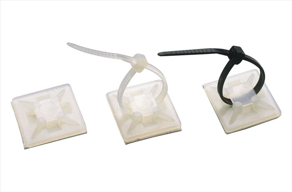 Klemsan 541280S-YK 2 Siyah Krose Yapışkanlı (500 Adet Paket Fiyatıdır)