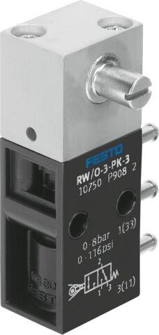 Festo 10750 RW/O-3-PK-3 Döner kollu valf
