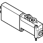 Festo 525105 MHP2-MS1H-5/2-M5 Selenoid valf
