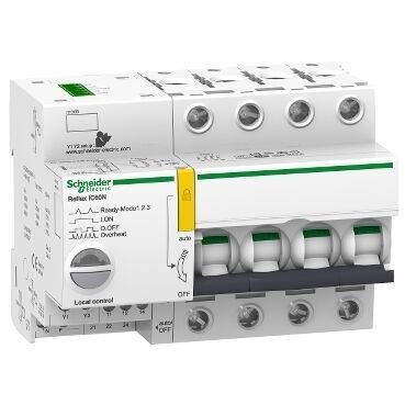 Schneider Electric A9C62425 Reflex İc60N Ti24 25 A 4P Eğri C Entegre Kontrol Mcb