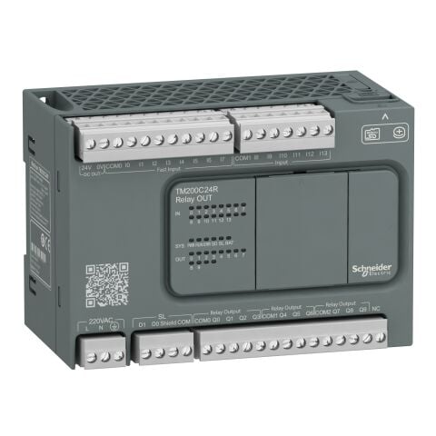 Schneider Electric TM200C24R M200 24 I/O AC200 14 DC INPUTS