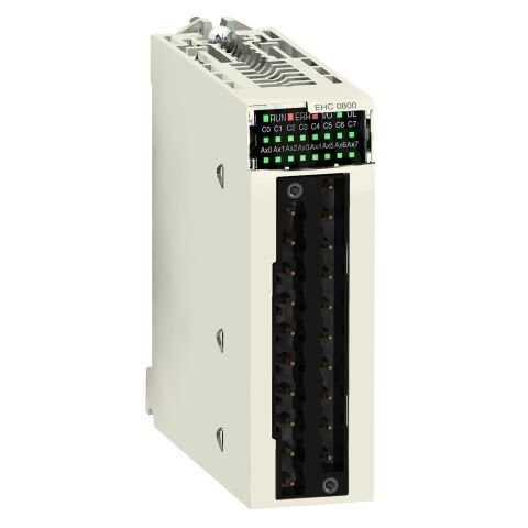 Schneider Electric BMXEHC0800 Yüksek Hızlı Sayaç Modülü M340 - 8 Kanal