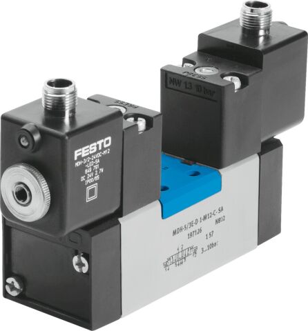 Festo 540823 MDH-5/3B-D-3-M12D-C Selenoid valf