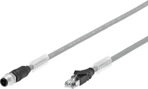 Festo 8040451 NEBC-D12G4-ES-1-S-R3G4-ET bağlantı kablosu