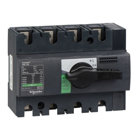 Schneider 28911 4X125A Yük Ayırıcı Compact INS125