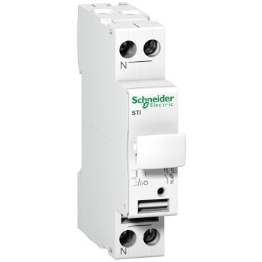 Schneider Electric A9N15646 Acti 9 - Sigorta Bağlantı Kesici Stı - 1 Kutup + N - 25 A - Sigorta 10,3 X 38