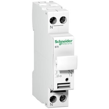 Schneider Electric A9N15646 Acti 9 - Sigorta Bağlantı Kesici Stı - 1 Kutup + N - 25 A - Sigorta 10,3 X 38