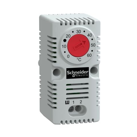 Schneider Electric NSYCCOTHC Climasys Cc - Basit Termostat 250V - Sıcaklık Aralığı 0…60°C - Nk - °C