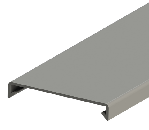 Klemsan 555K060 KDK 60 60mm Kanal Kapağı (Gri)