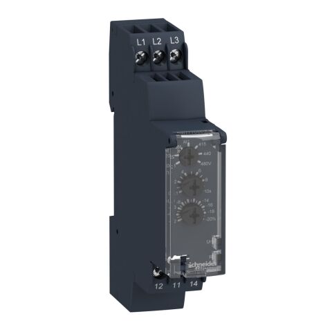 Schneider Electric RM17TA00 Faz kaybı - faz sırası - faz dengesi
