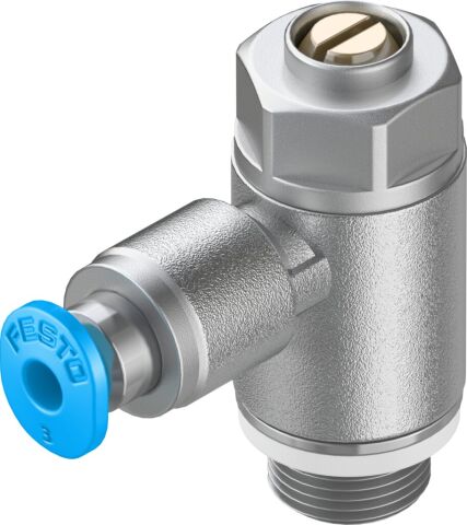 Festo 193142 GRLA-1/8-QS-3-D tek yönlü akış kontrol valfleri