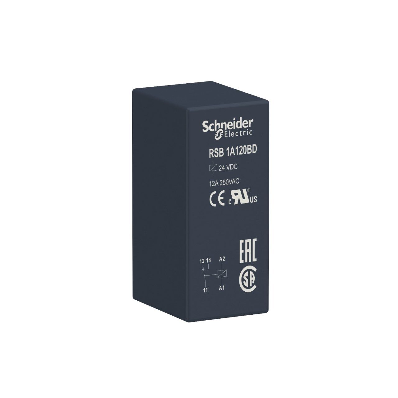 Schneider Electric RSB1A120BD 24 V DC  Arabirim Röleleri (RSB)